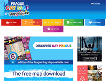 Tablet Screenshot of gaypride.cz